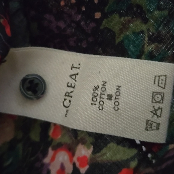 THE GREAT. Storyteller Floral Blouse - Sz 1/S - Picture 4 of 8